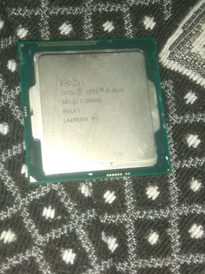 Processor I5 4590 3.3GHz used, 4 cores, socket 1150
