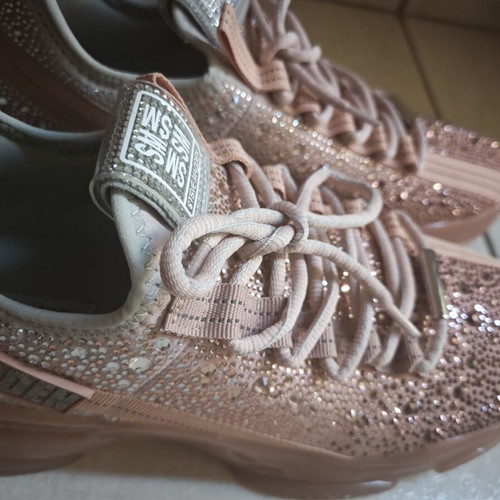 Steve Madden sneakers size 41, like new, silver
