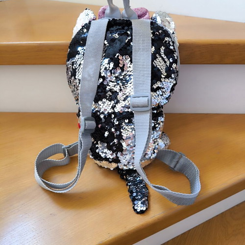 Ty Beanies Kiki plush backpack with sequins