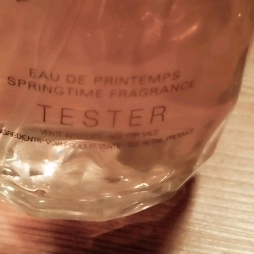 Paris YveSaintLaurent spring time limited edition used perfume