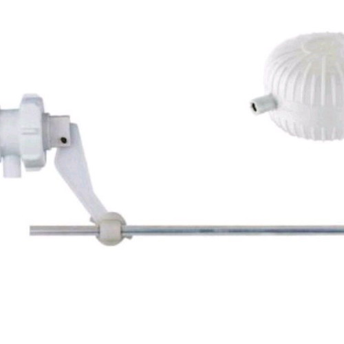 SPEK Plastic Float 1/2″ Side-Bottom with Brass Rod 20cm, Pack of 10
