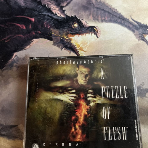 Phantasmagoria PC game used, 5 CD-ROMs, Sierra horror adventure