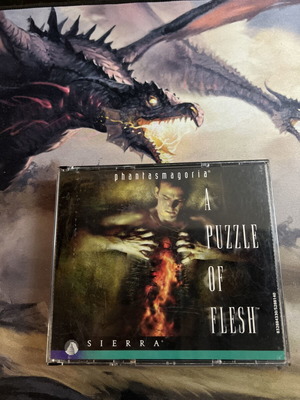 Phantasmagoria PC игра употребявана, 5 CD-ROM, Sierra хорър приключение