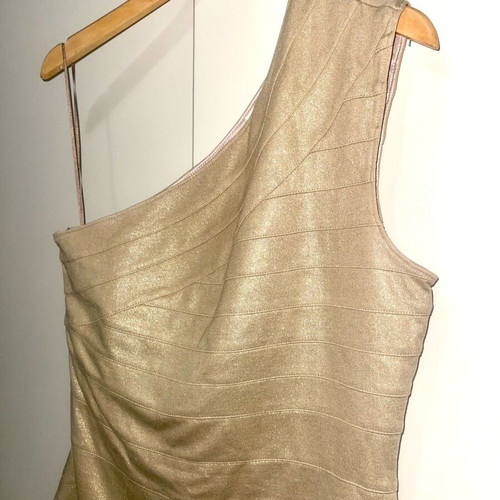 Excess golden dress size L new