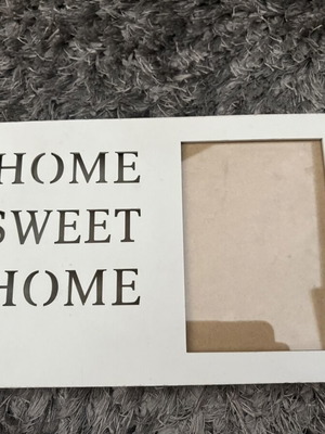 Κορνίζα Home Sweet Home με led φωτισμό καινούργιο