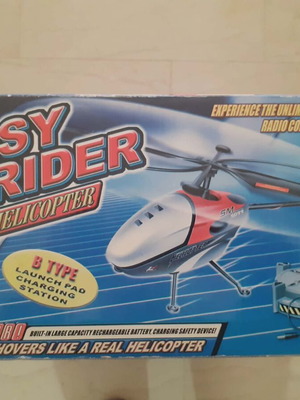 Vintage RC Helicopter Air Hogs Easy Rider XL New