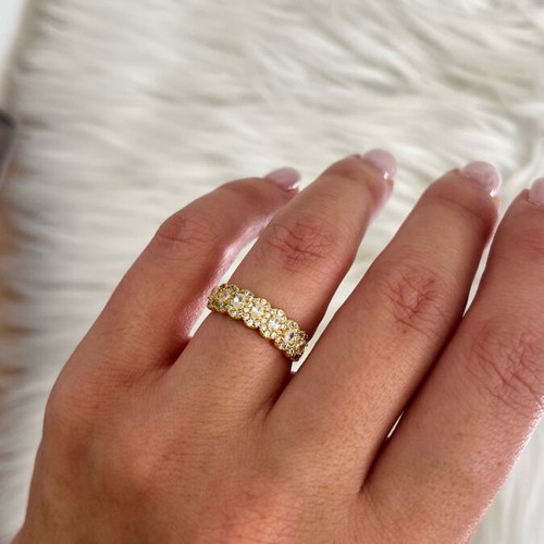 Ring No6 new, gold-colored