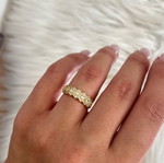 Ring No6 new, gold-colored