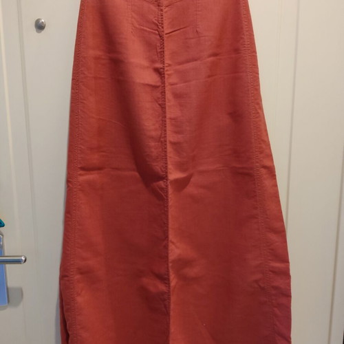 Linen skirt used, long, size M 38 10