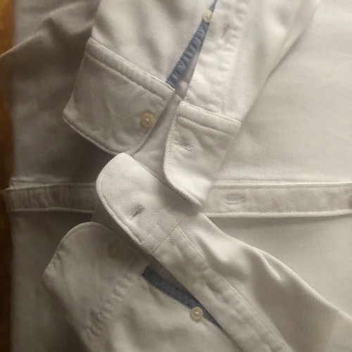 Massimo Dutti button shirt like new, slim fit, white, size XL