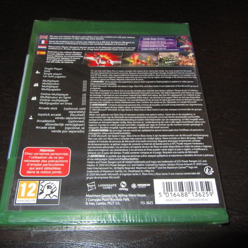 Power Rangers Battle for the Grid Collectors Edition Xbox One new sealed