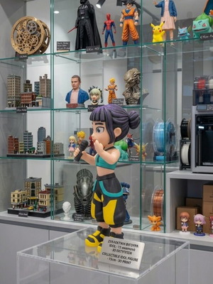 Zoey K-Pop Collectible Figure 15cm Premium 3D Print