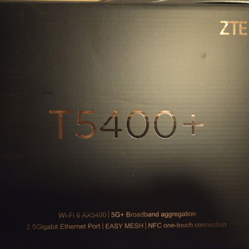 ZTE T5400+ 5G router Wi-Fi 6