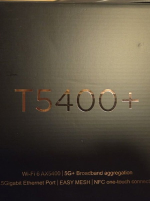 ZTE T5400+ 5G router Wi-Fi 6
