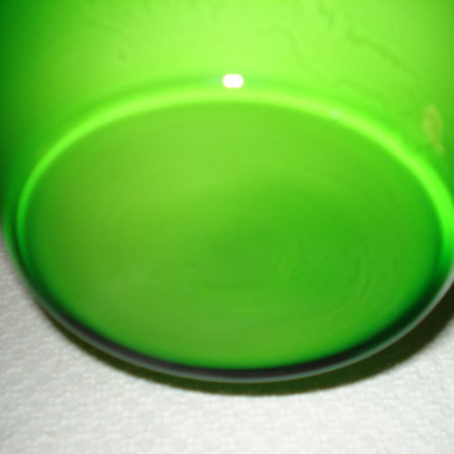 Large decorative green floor vase Leonardo like new