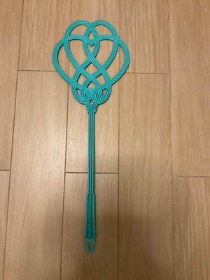 Vintage blanket beater 67x23 cm new
