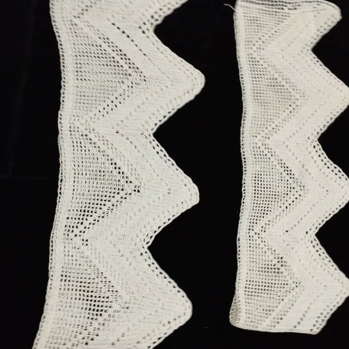 Handmade crochet embroidery like new
