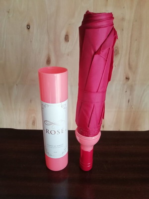 Umbrella bottle red wine new