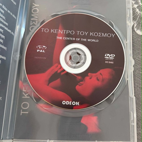 The Center of the World DVD used