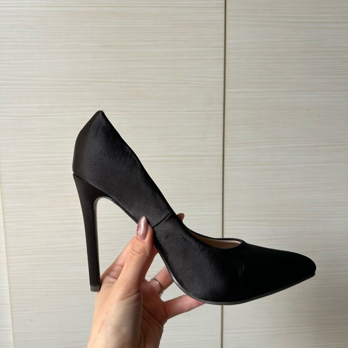 Sergio Todzi black stiletto heels like new, size 38