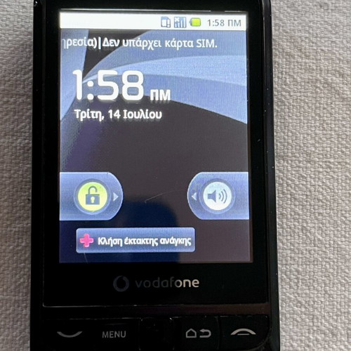 Vodafon Smartphone 3G used, good battery, Android system