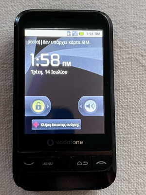 Vodafon Smartphone 3G used, good battery, Android system
