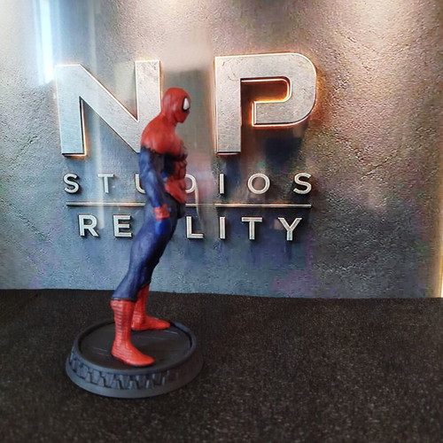 Spiderman figure 19cm height, new, PLA material