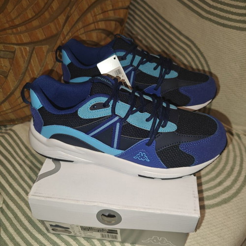 Kappa Logo London Kid shoes new, athletic, size 39, black-blue