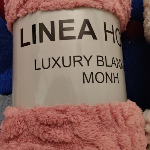 Linea Home luxury κουβέρτες καινούργιες, σετ 2 τεμαχίων