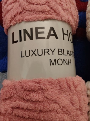 Linea Home luxury κουβέρτες καινούργιες, σετ 2 τεμαχίων