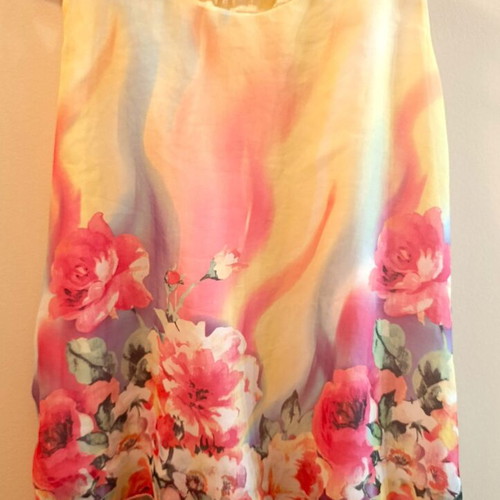 Stradivarius summer pants white like new