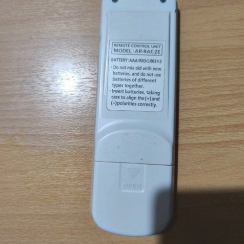 Fujitsu air conditioner remote control like new