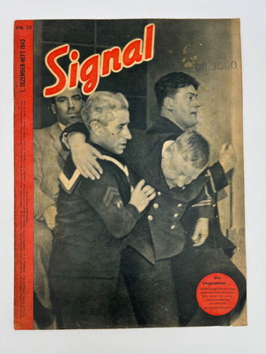 Signal magazine used, German edition December 1943