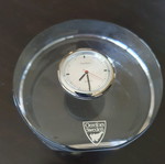 Orrefors Crystal Puck με ρολόι επιτραπέζιο καινούργιο