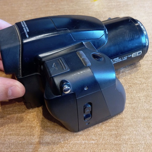 Olympius analog electronic camera used from the 90s