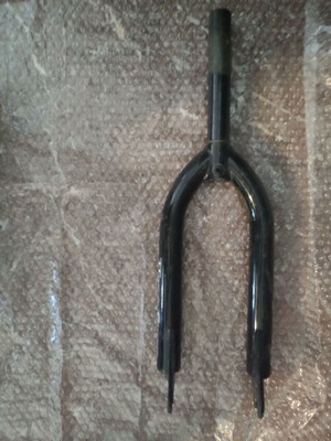 Various bicycle parts used, all together