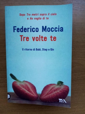 Book Tre volte te in Italian like new