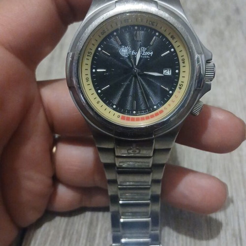 Men's watch like new, working with one battery
