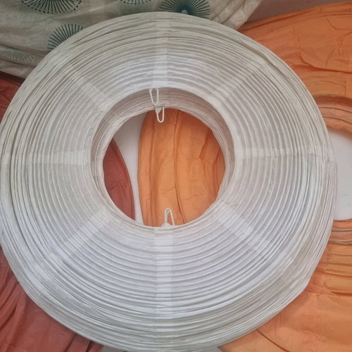 Paper lampshades used, pack of 4 pieces