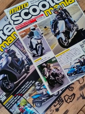 Περιοδικά SCOOTERmania ετήσια 2012 και 2013 σαν καινούργια
