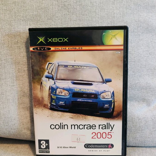 Colin McRae Rally 2005 Xbox used in very good condition