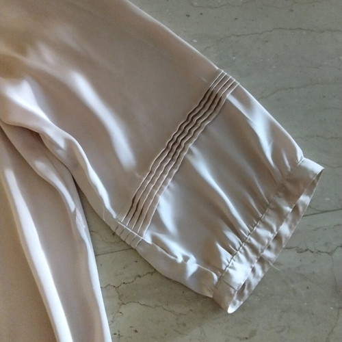 Satin dress new pale pink m-l