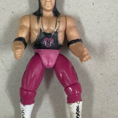 JAKKS Pacific 1997 WWF WrestleMania Bret Hit Man Hart In good condition Price 9 Euros