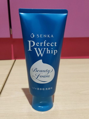 Shiseido Senka Perfect Whip Beauty Foam new facial cleanser 120g