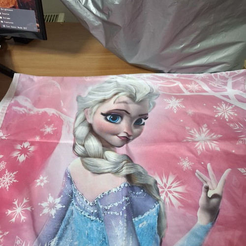 Elsa Frozen duvet cover and pillowcase set new