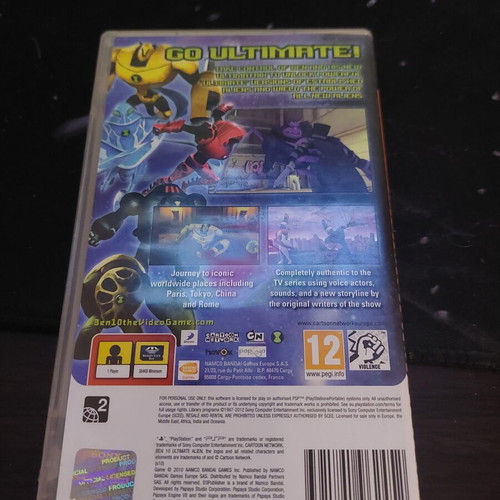 Ben 10 Ultimate Alien Cosmic Destruction PSP game used