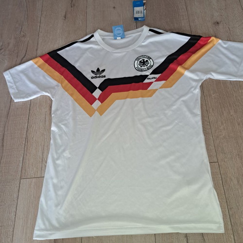 Adidas JSY Germany National Team Football Jersey 1990 World Cup New