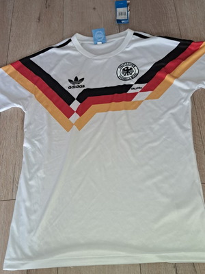 Adidas JSY Germany National Team Football Jersey 1990 World Cup New