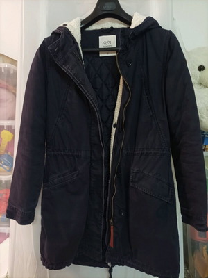 S.Oliver parka used, blue, size S