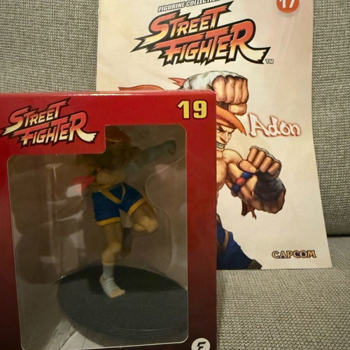 Street Fighter Adon collectible figure by DeAgostini new
